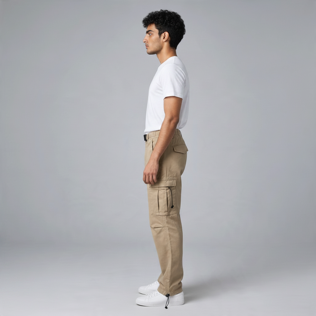 Poolman Cargohose mit Gürtel