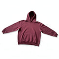 Poolman Oversize-Hoodie in Wine Red mit Kapuze, Kängurutasche und Rippbündchen aus Baumwoll-Mix
